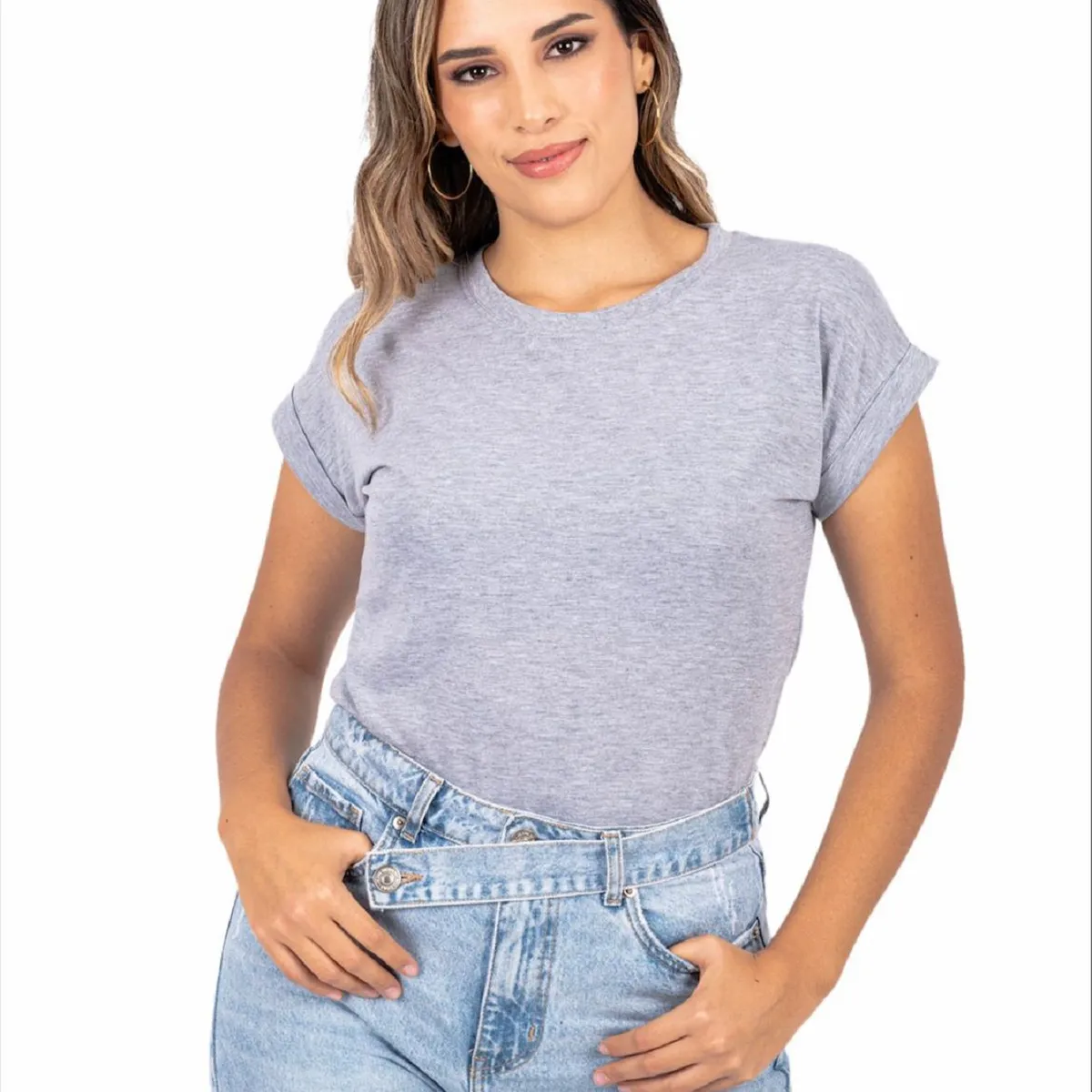 PYT - Polo Algodón Básico Manga Corta Mujer