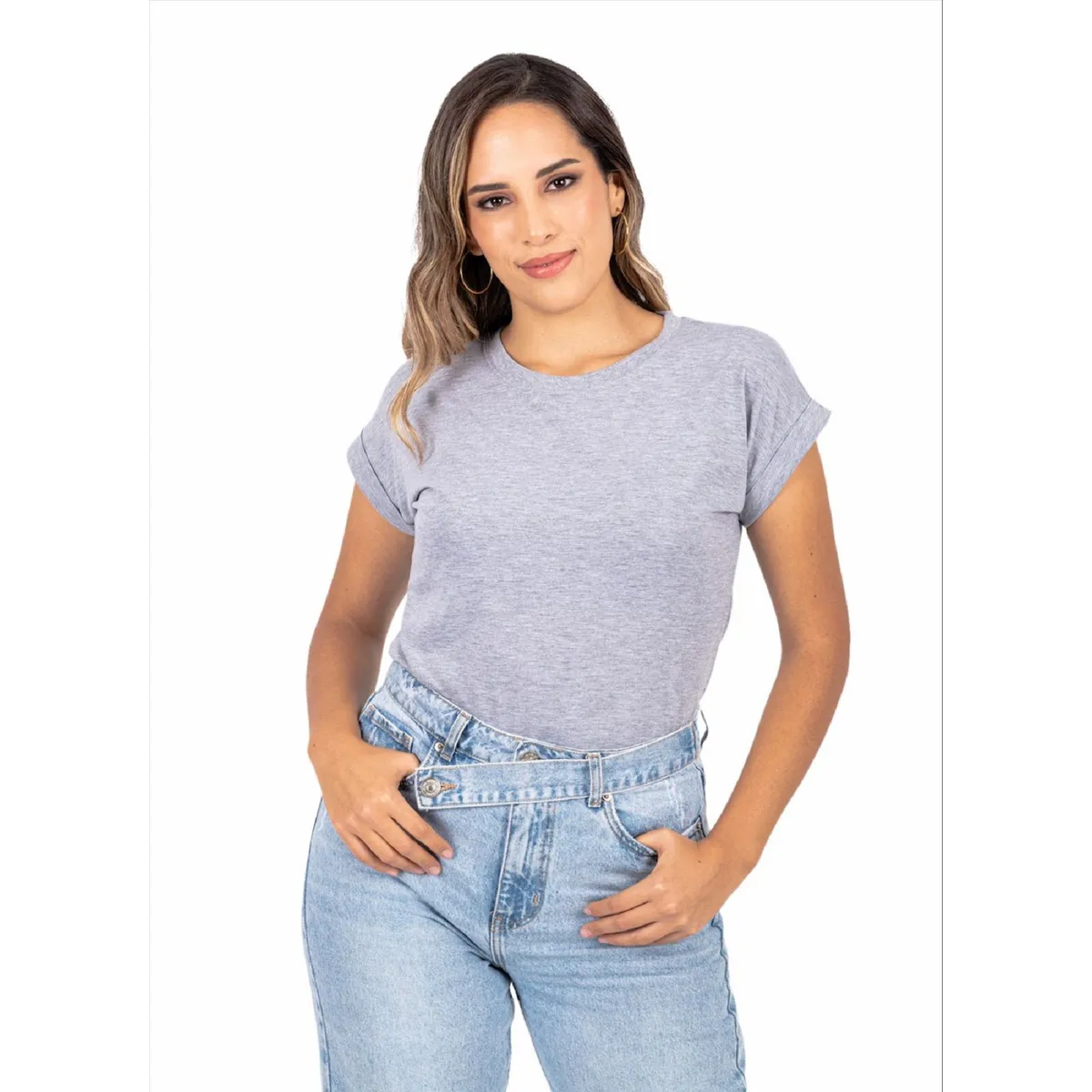 PYT - Polo Algodón Básico Manga Corta Mujer