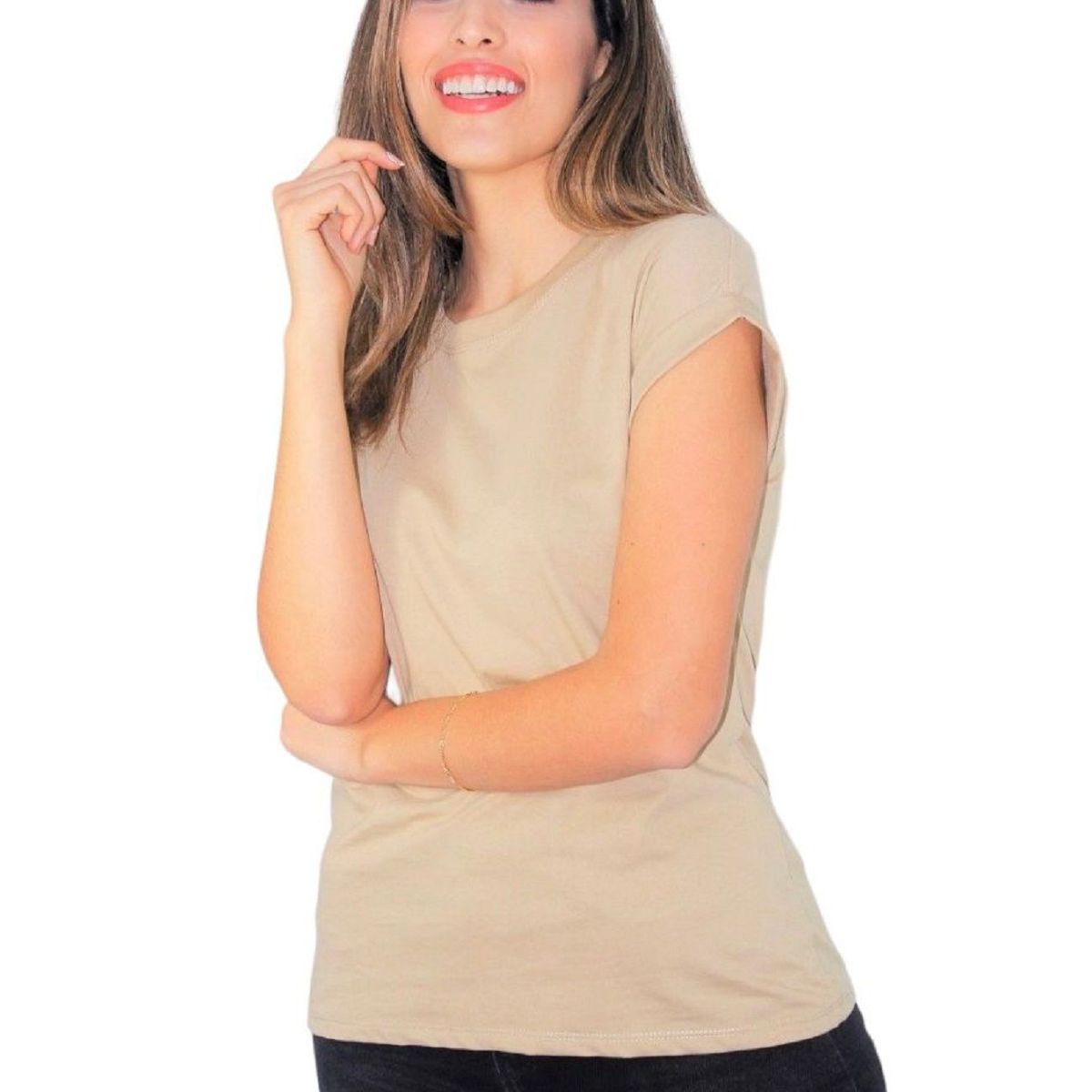 PYT - Polo Algodón Básico Manga Corta Mujer