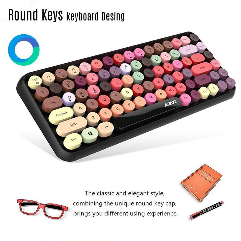 KEYBOARD - Teclado inalambrico ajazz bluetooth mac ipad tablets windows