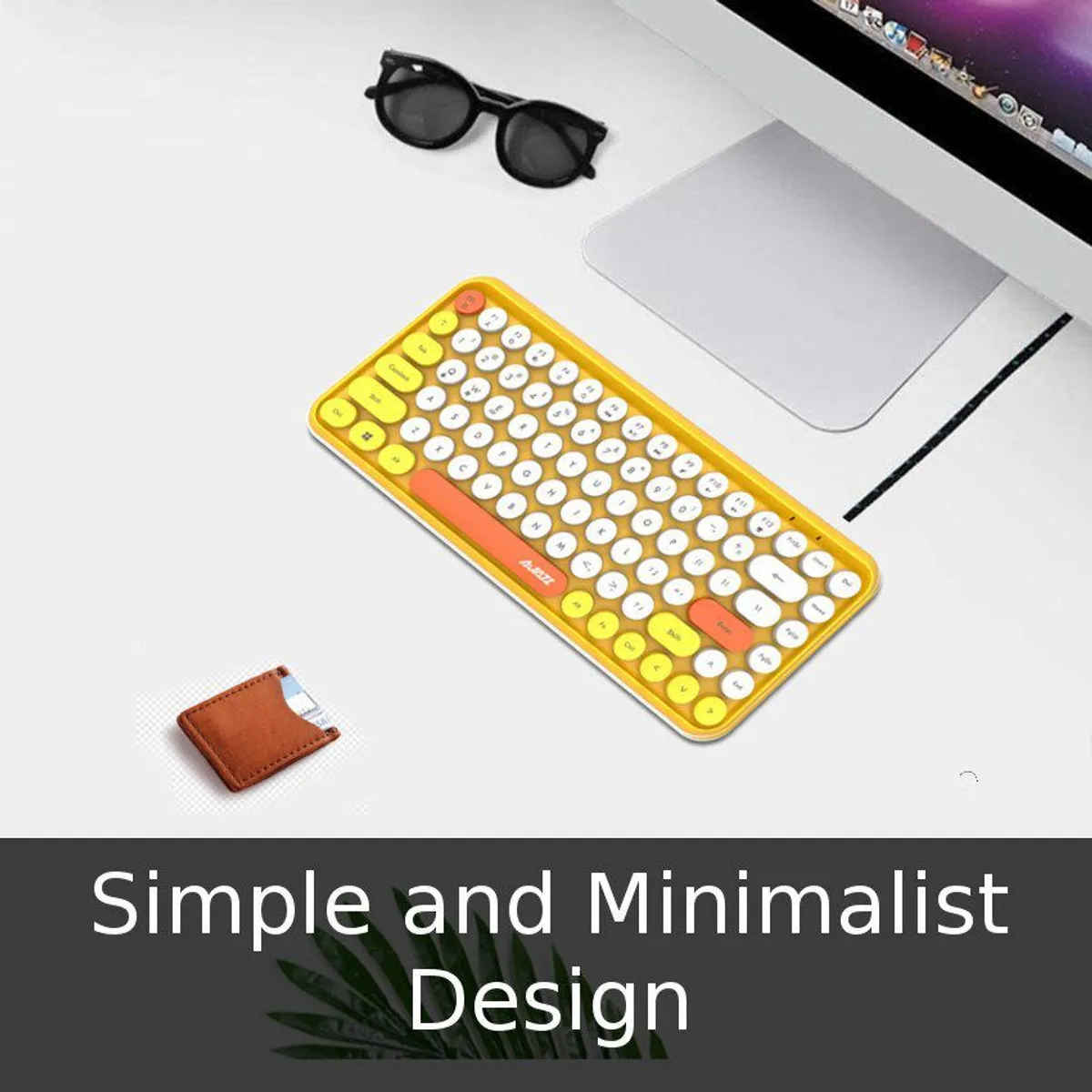 KEYBOARD - Teclado inalambrico ajazz bluetooth mac ipad tablets windows