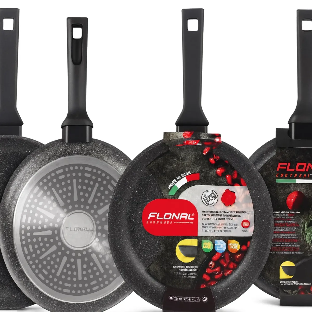 LA ITALIANA - Sarten Italiana  Roca Volcánica  24 cm