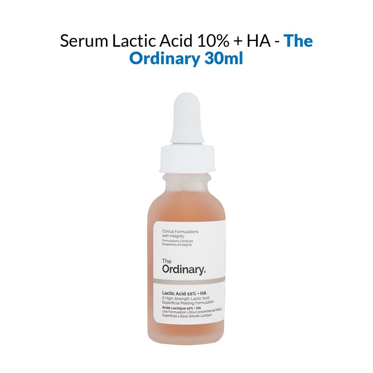 THE ORDINARY - Serum Lactic Acid 10  HA - The Ordinary 30ml.