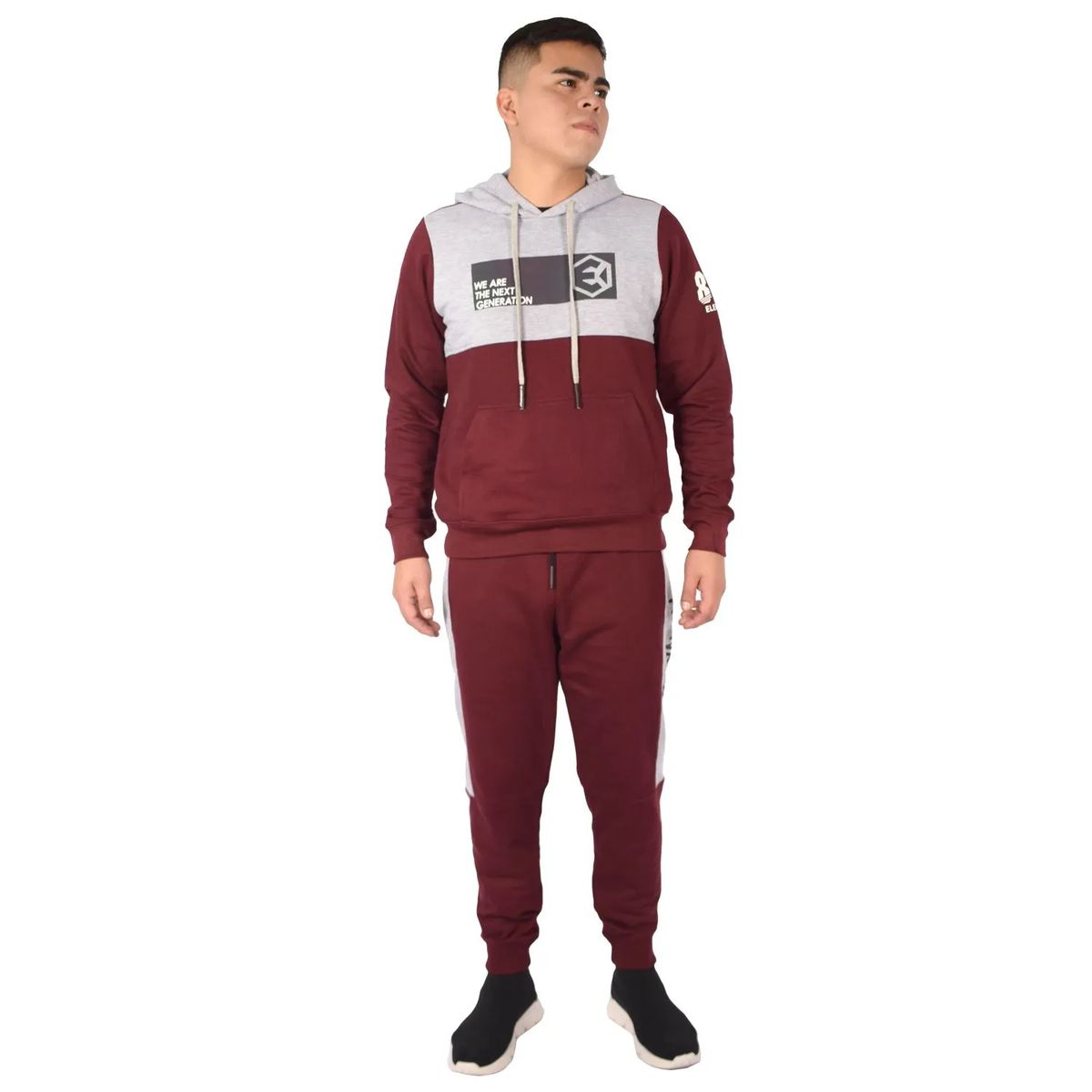 ELENEX - BUZO COMPLETO POLERA JOGGER KID HOMBRE ELENEX