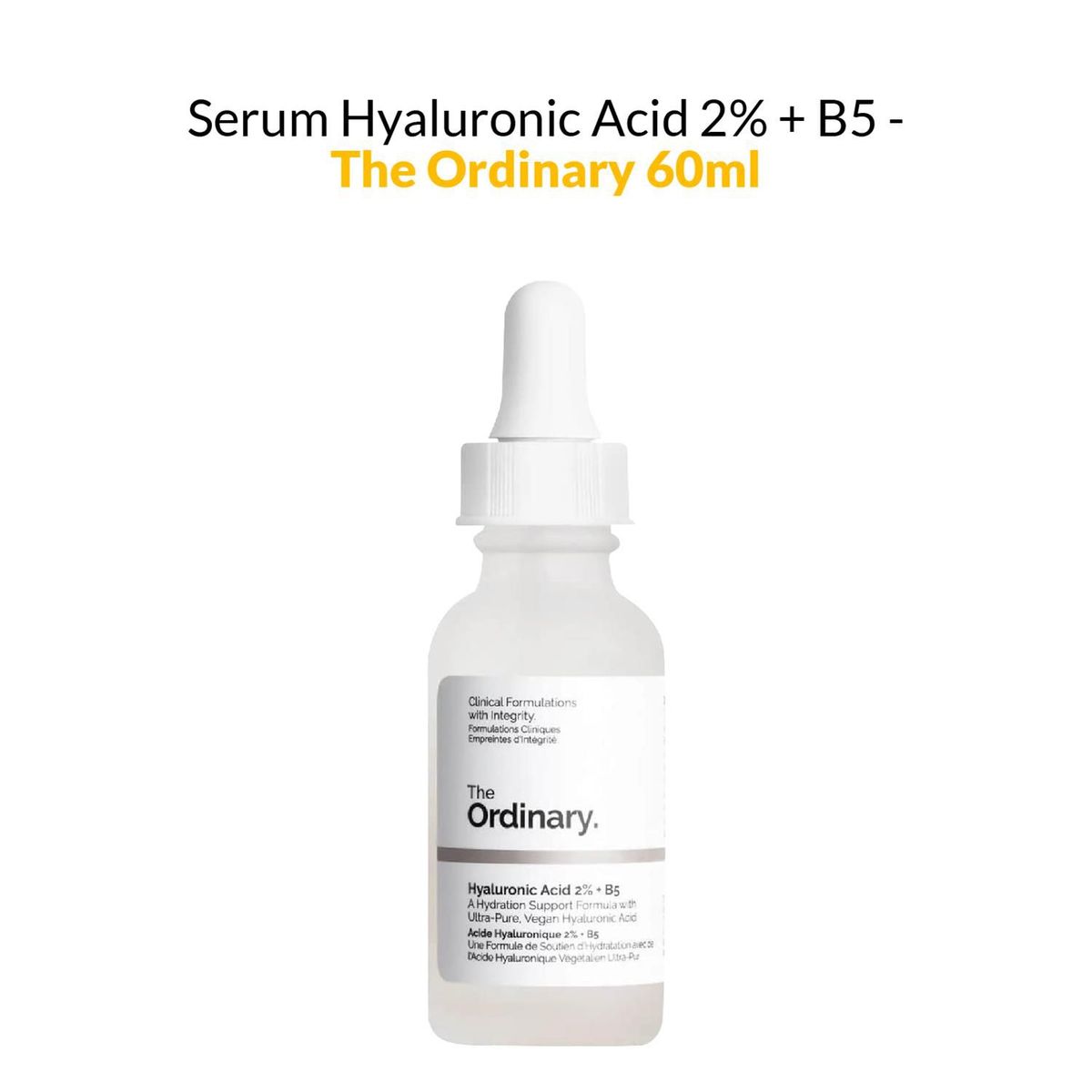 THE ORDINARY - Serum Hyaluronic Acid 2  B5 - The Ordinary 60ml.