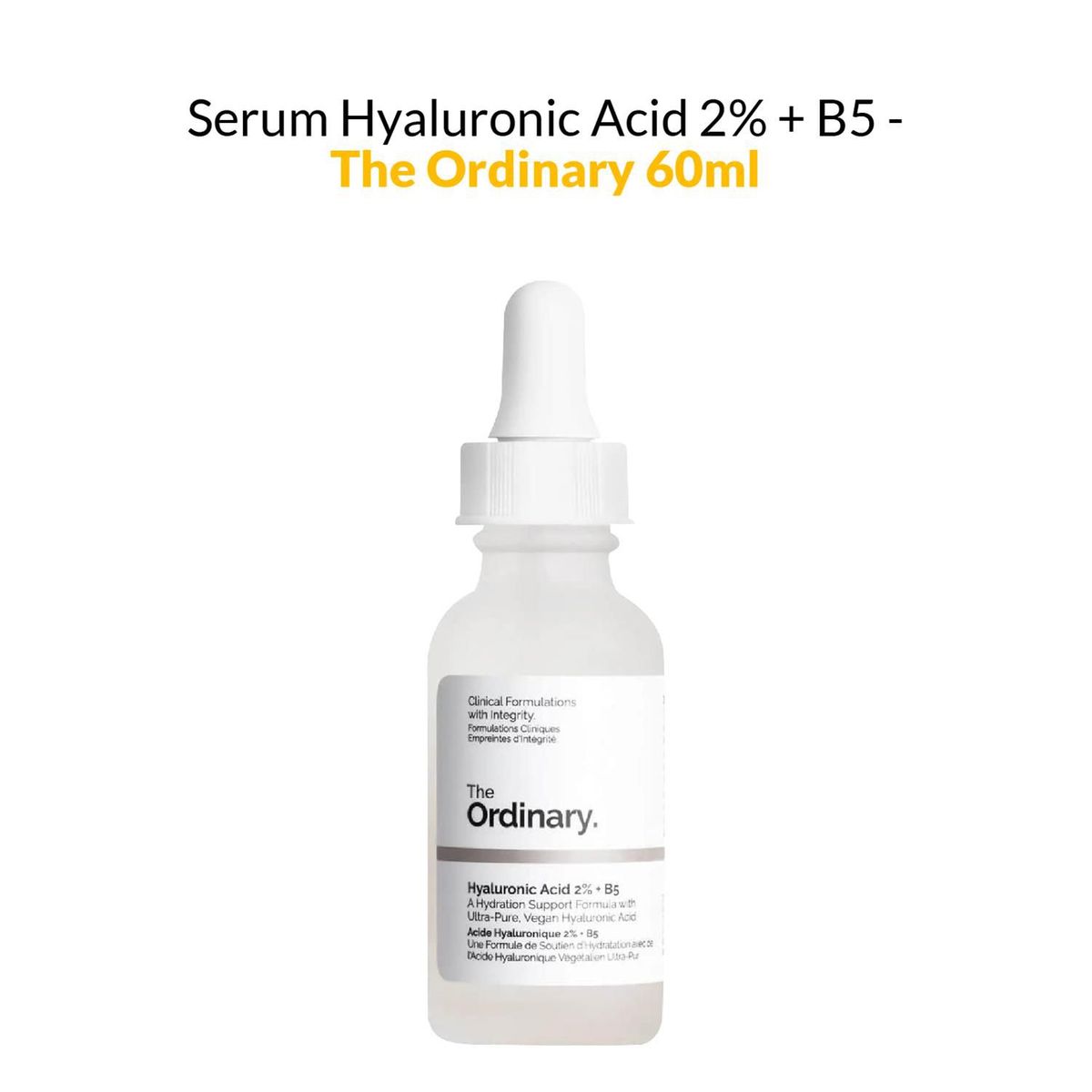THE ORDINARY - Serum Hyaluronic Acid 2  B5 - The Ordinary 60ml.