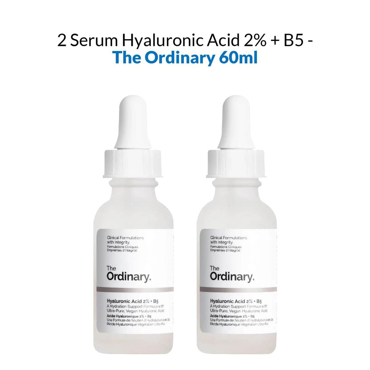 THE ORDINARY - 2 Serum Hyaluronic Acid 2  B5 - The Ordinary 60ml.