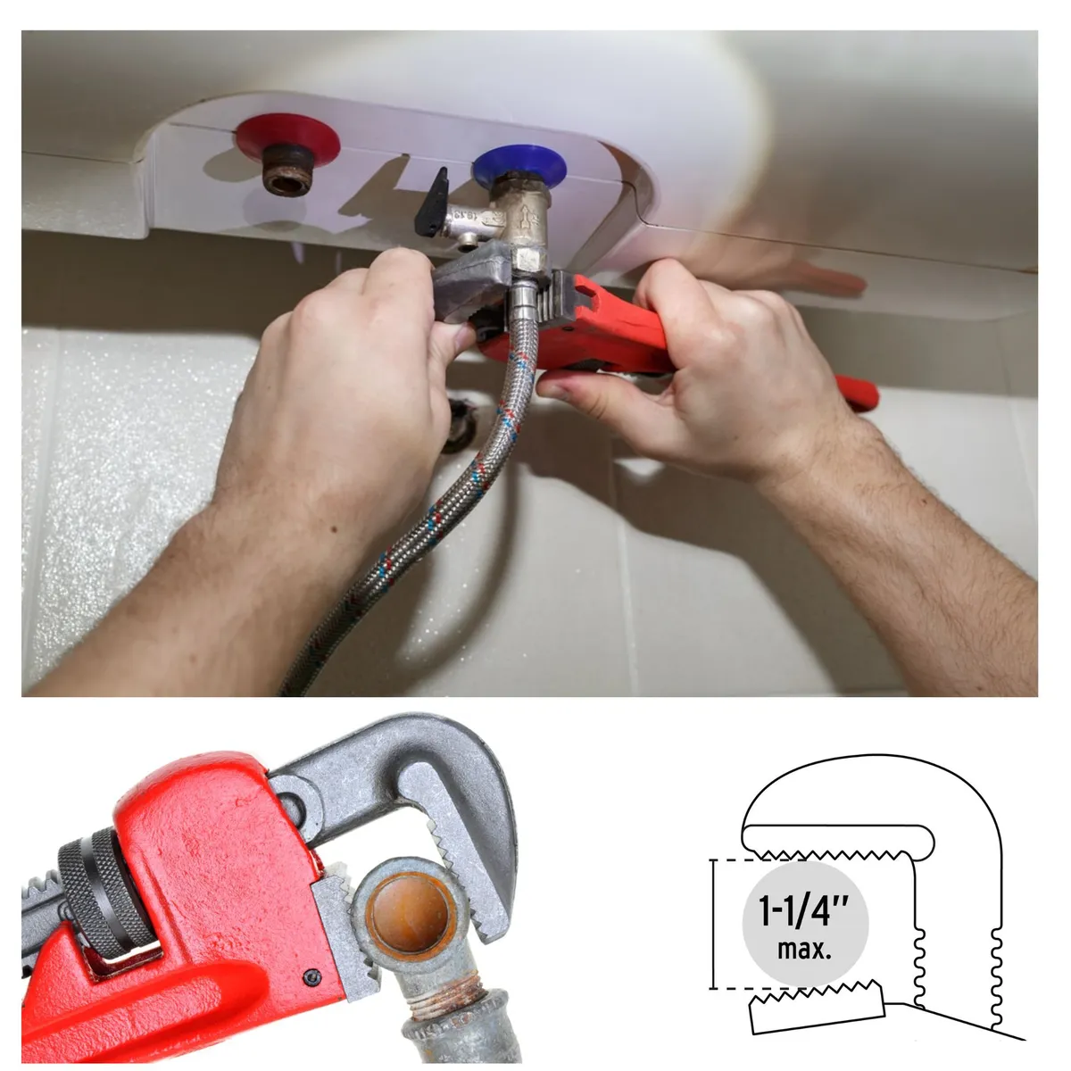 PRETUL - Llave stilson inglesa 12 Pretul