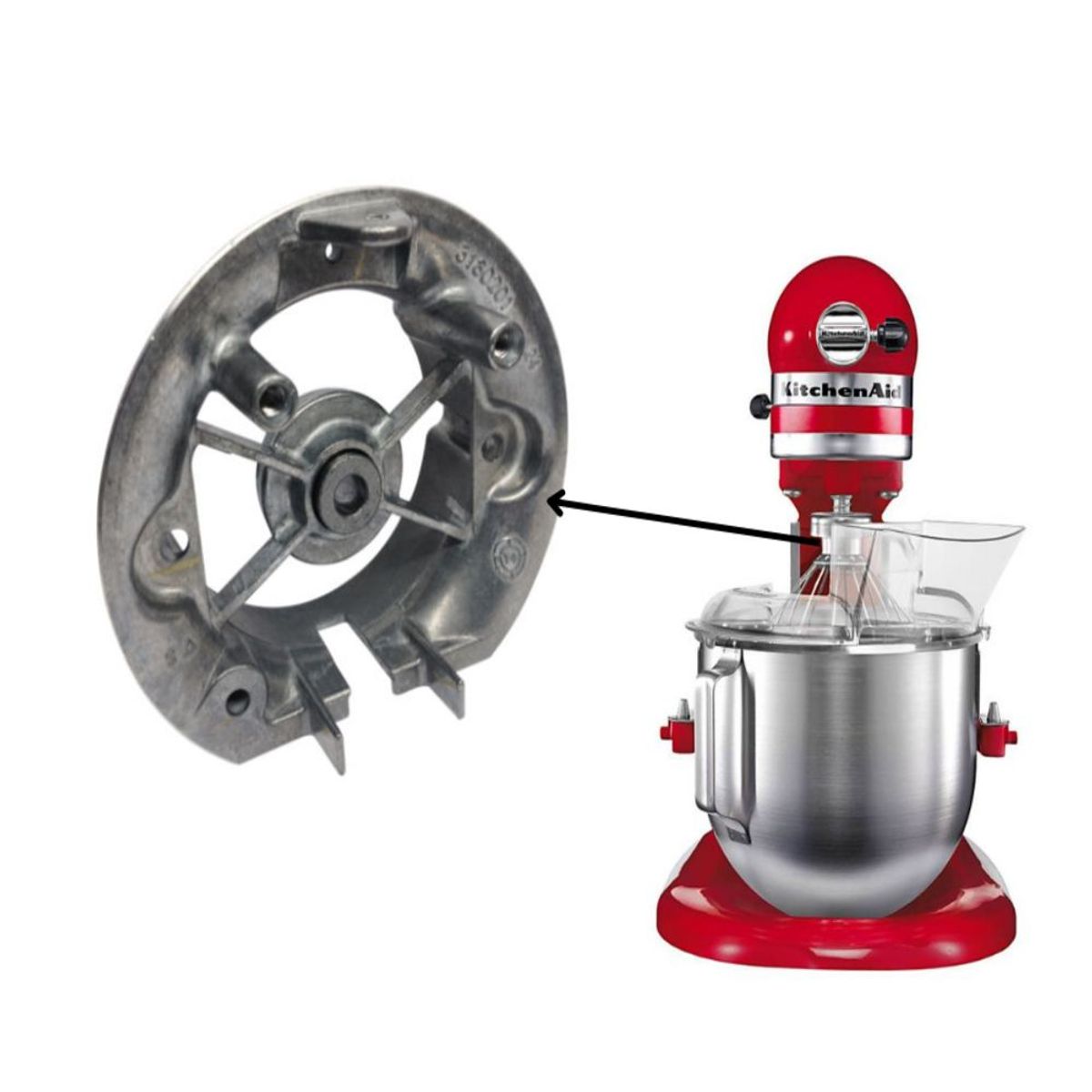 KITCHENAID - Tapa bocina para batidora KitchenAid