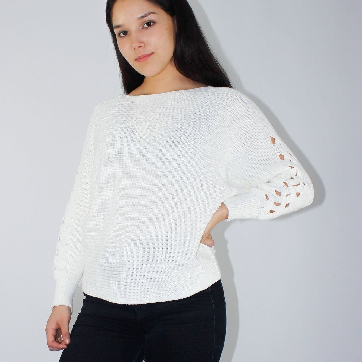 PYT - Chompa Hilo Trenza Mujer