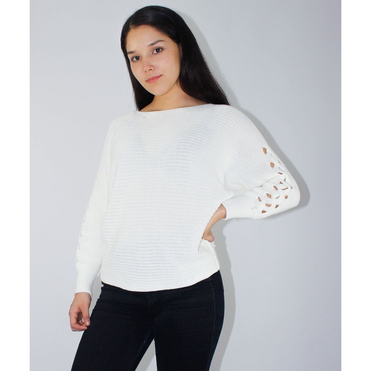 PYT - Chompa Hilo Trenza Mujer