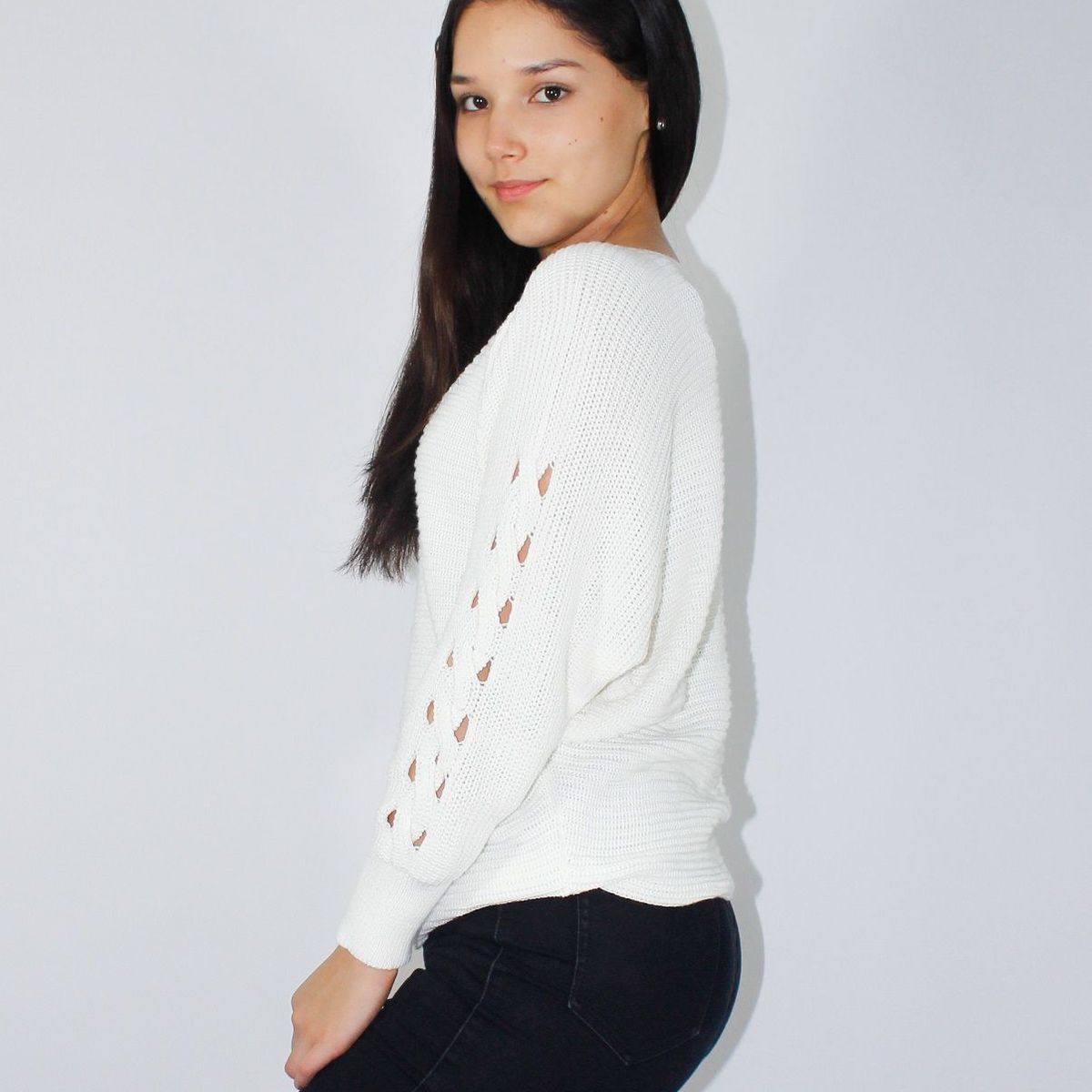 PYT - Chompa Hilo Trenza Mujer