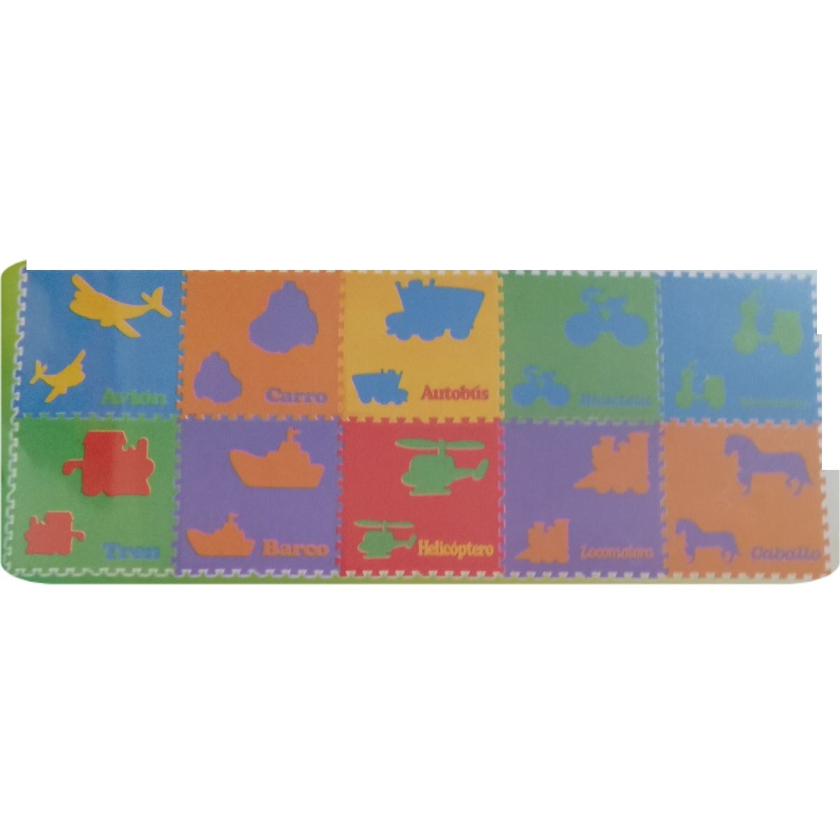 GENERICO - Pisos Didácticos Bebes Multitoys Medios de Transporte