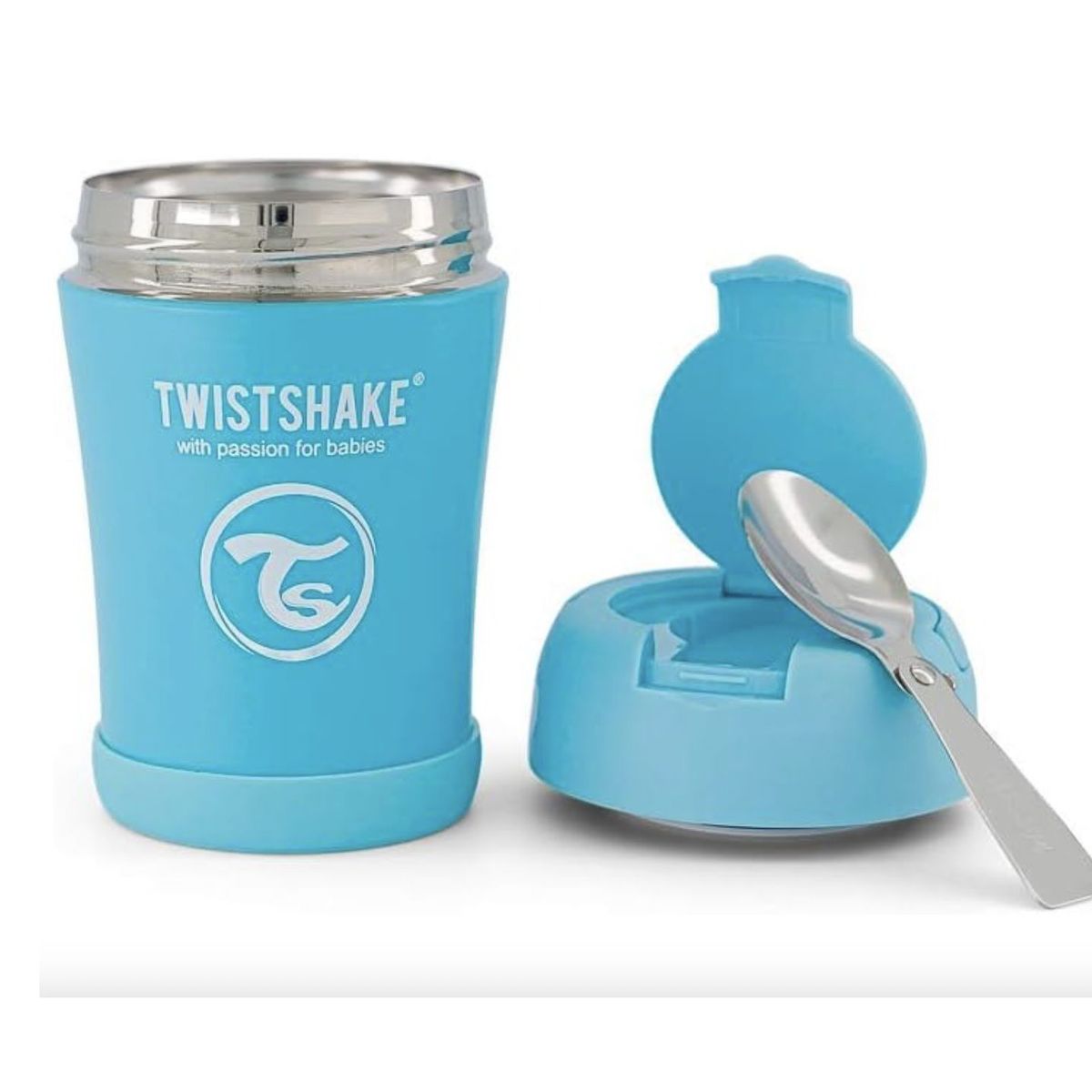 TWISTSHAKE - Termo para Alimentos acero inox Cuchara 350ml TWISTSHAKE