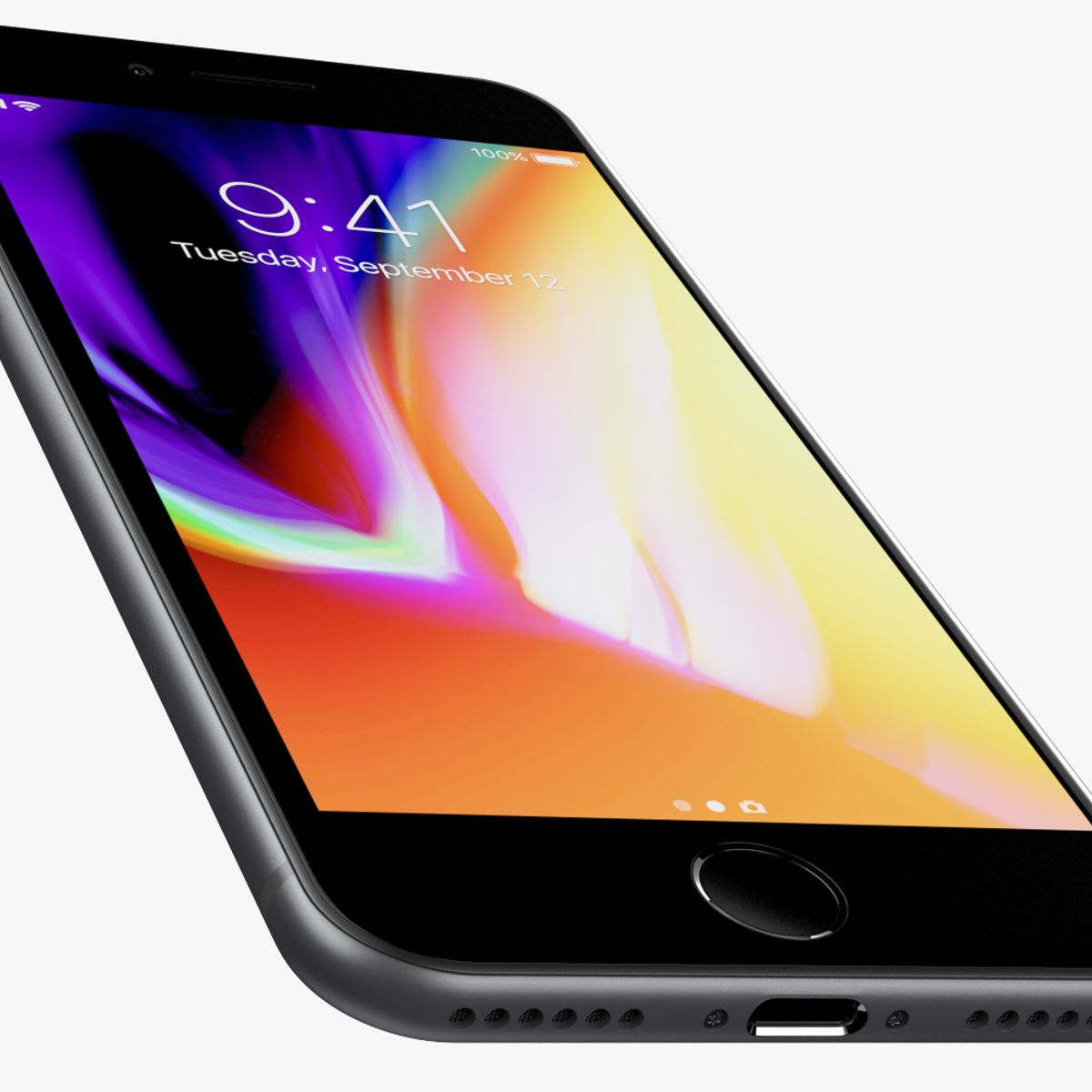 APPLE - iphone 8  256gb Bateria 100% Gris Reacondicionado