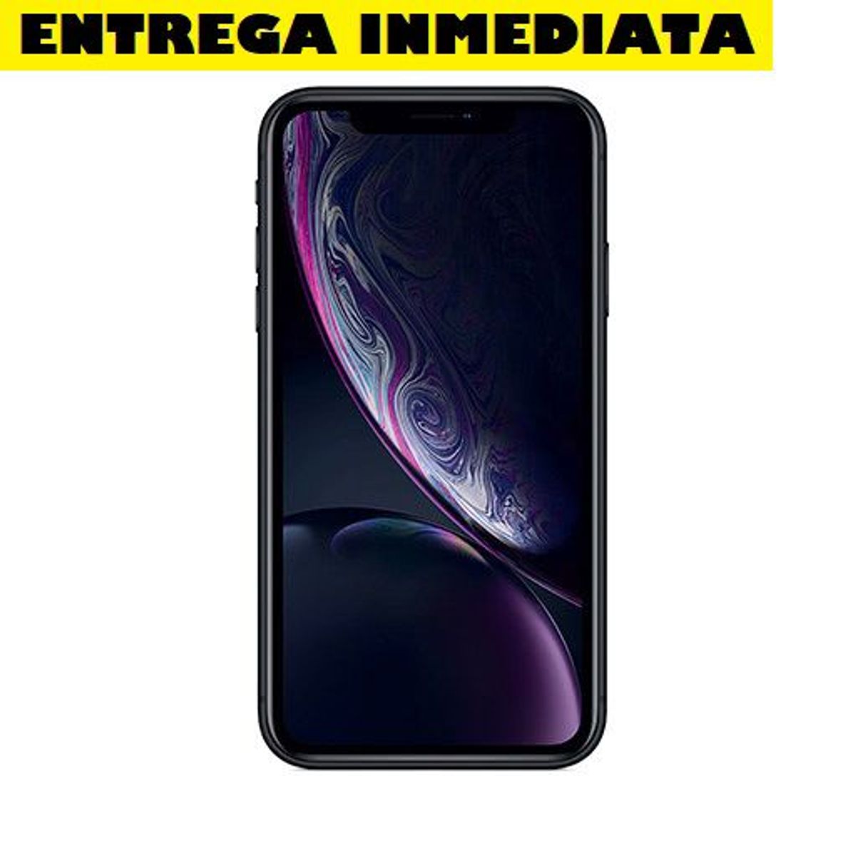 APPLE - iphone XR  64GB Grado A, Bateria 100%, ENVIO INMEDIATO, Negro, Reacondicionado.