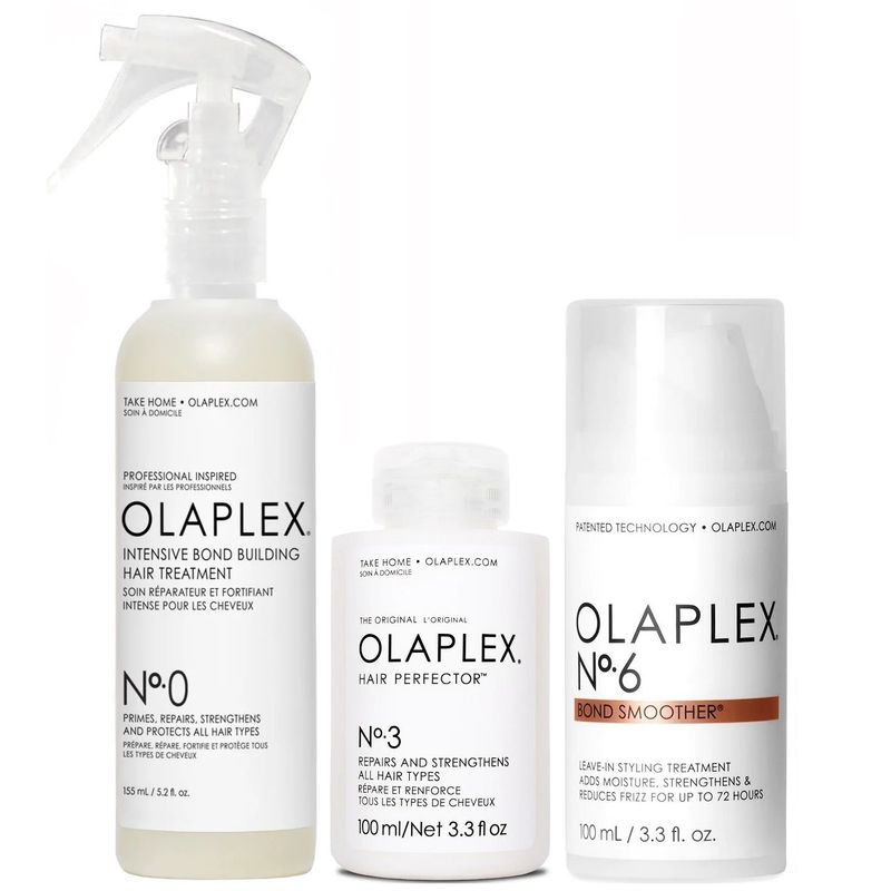 OLAPLEX - Olaplex N°0 + N°3 + N°6 Tratamiento Reparador Intensivo