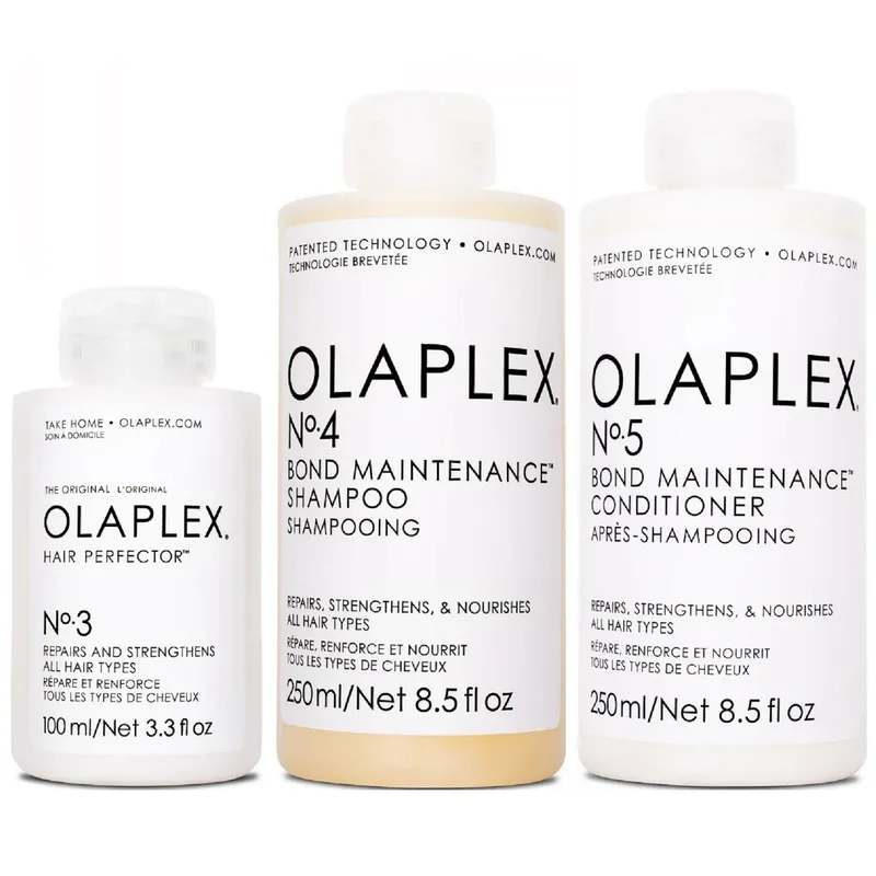 OLAPLEX - Olaplex N°3 + N°4 + N°5 Tratamiento Reparador Intensivo