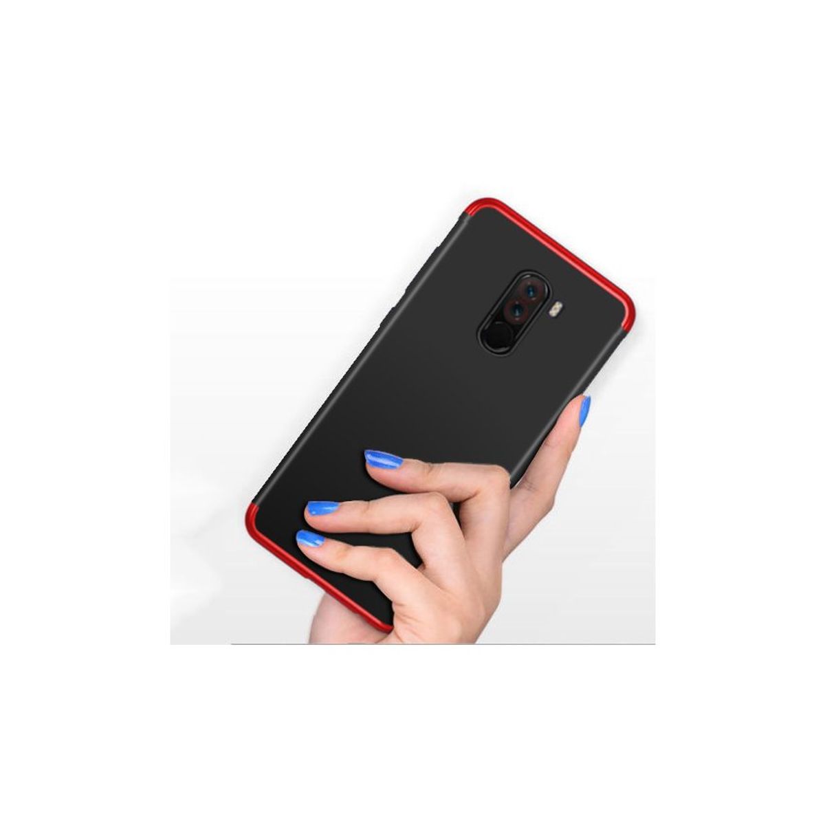 GENERICO - Case Protector Funda Estuche Doble Dip Poco F1