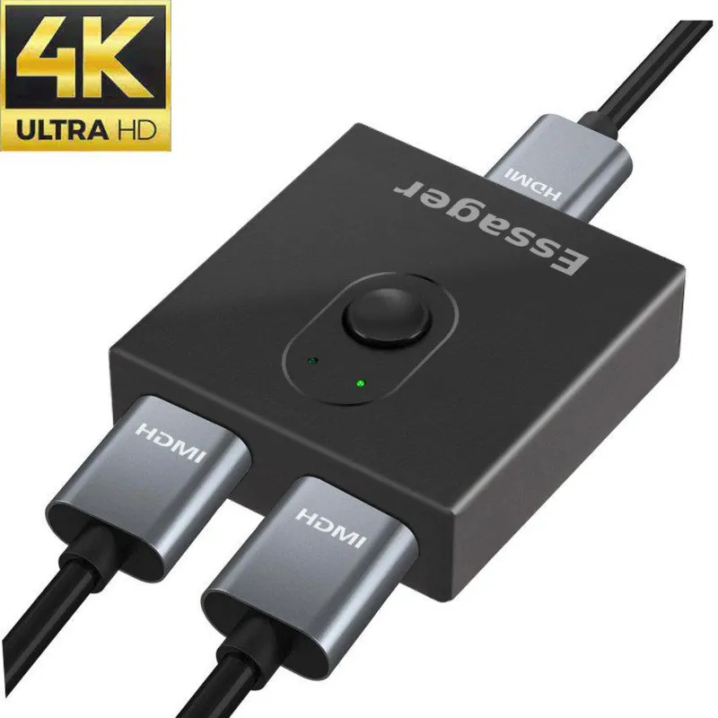 Switch interruptor hdmi direcciones entrada salida 2=>1 o