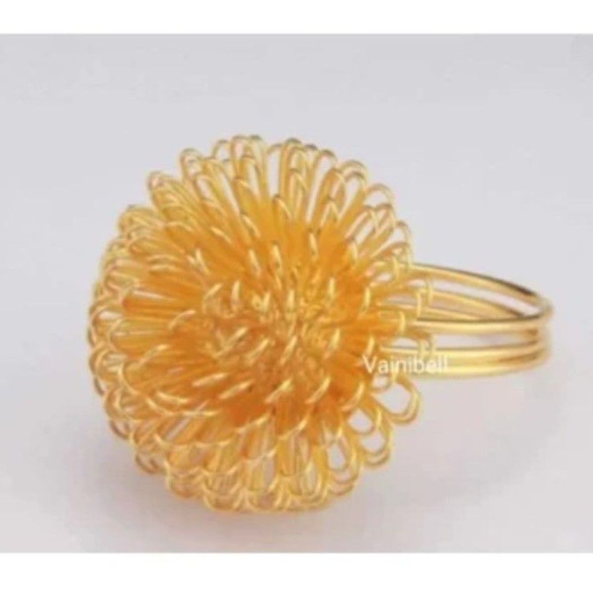 GENERICO - Set de Aros de Servilletas x 4 piezas