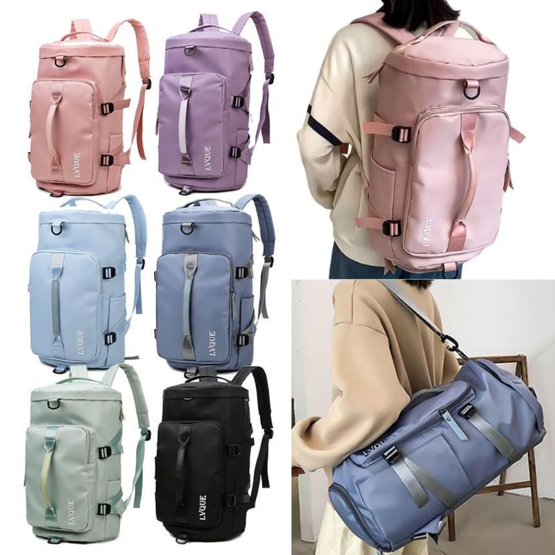 INSPIRA MARKET - Mochila Bolso de Viaje Multiusos Bolsa de Gimnasio Maleta Deportiva