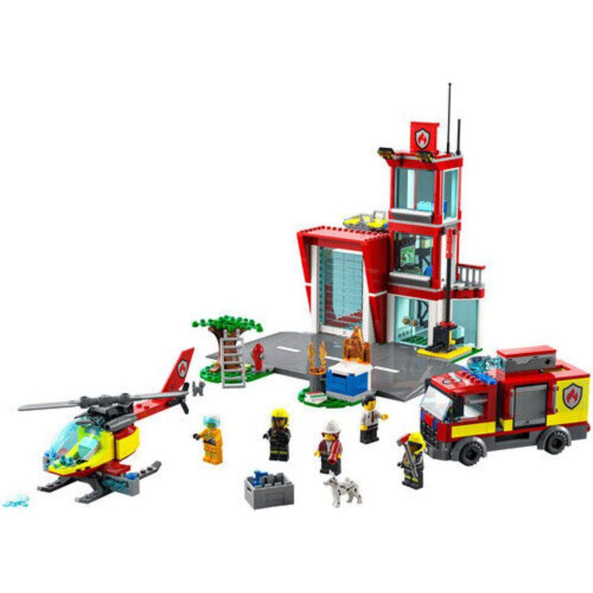 LEGO - LEGO City 60320 - Estación de Bomberos (540 piezas)
