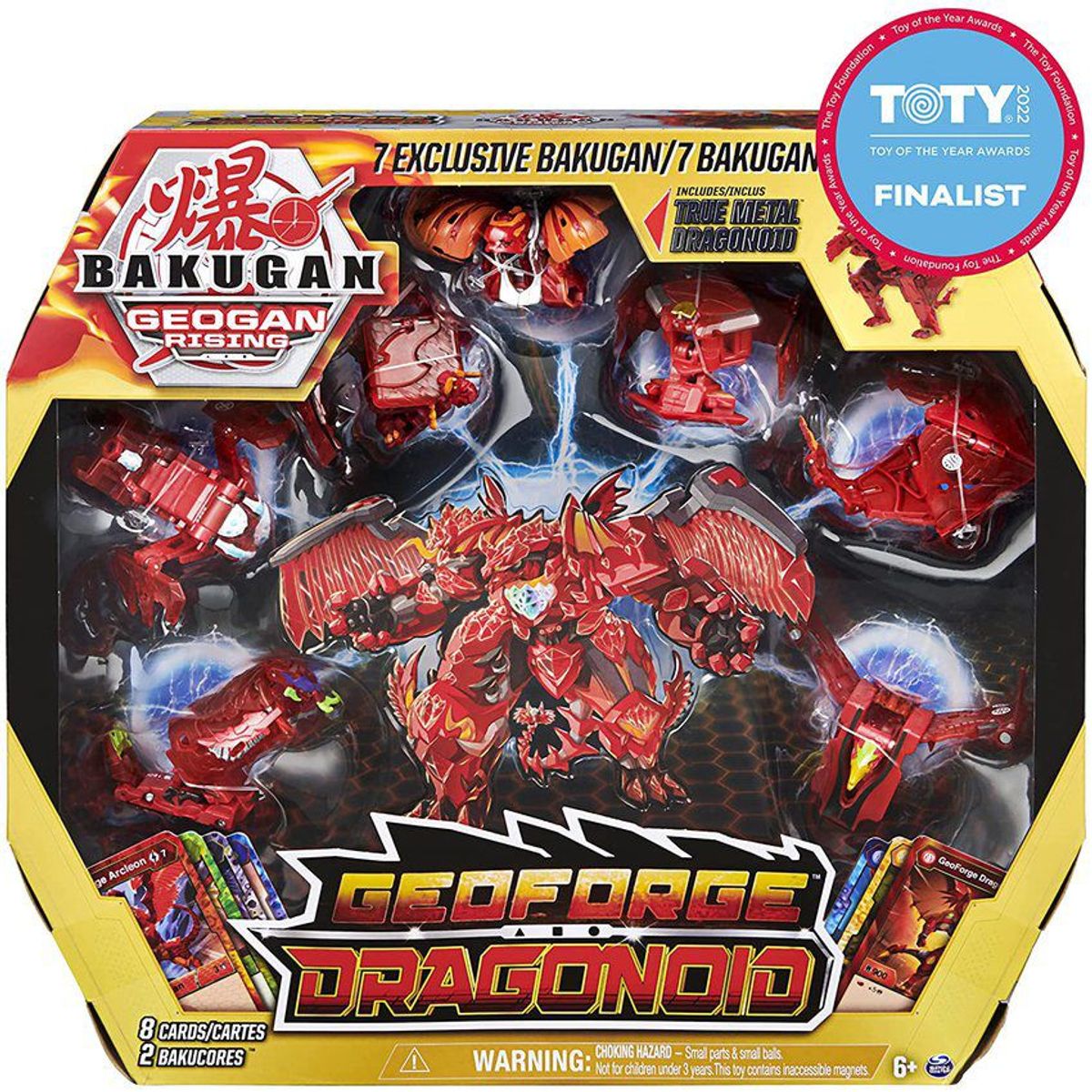 SPIN MASTER - Bakugan GeoForge Dragonoid 7 en 1