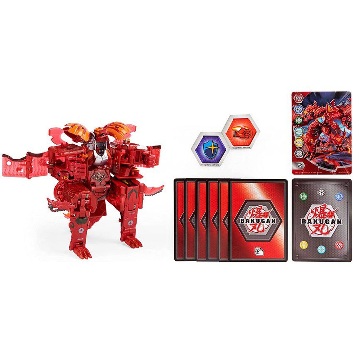 SPIN MASTER - Bakugan GeoForge Dragonoid 7 en 1