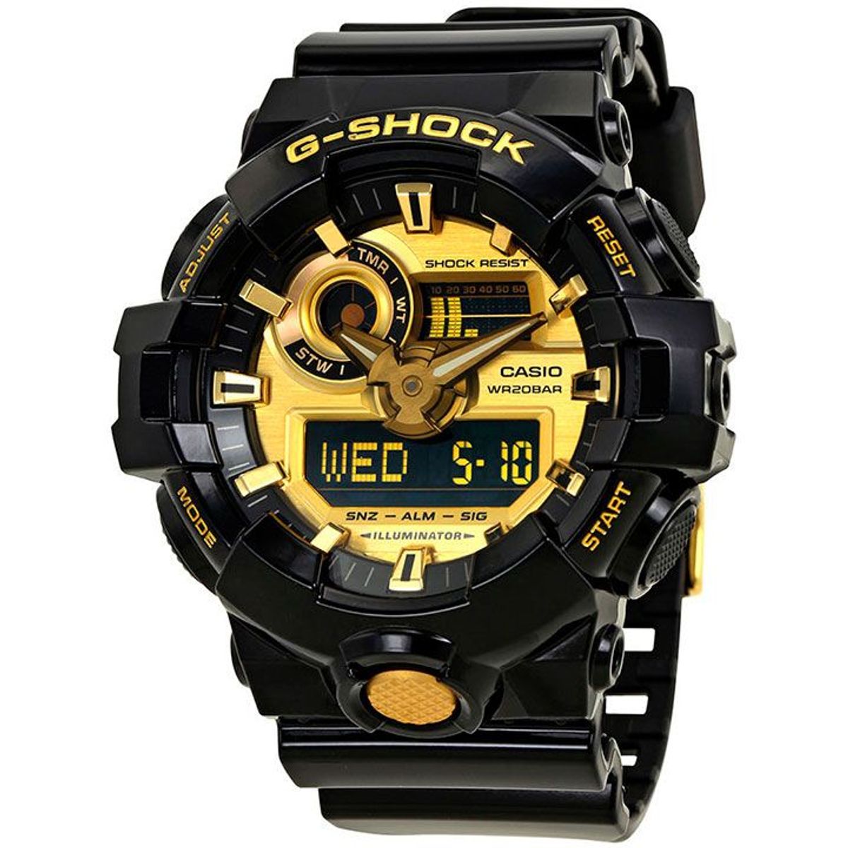 CASIO - Reloj Casio G-Shock GA-710GB-1A