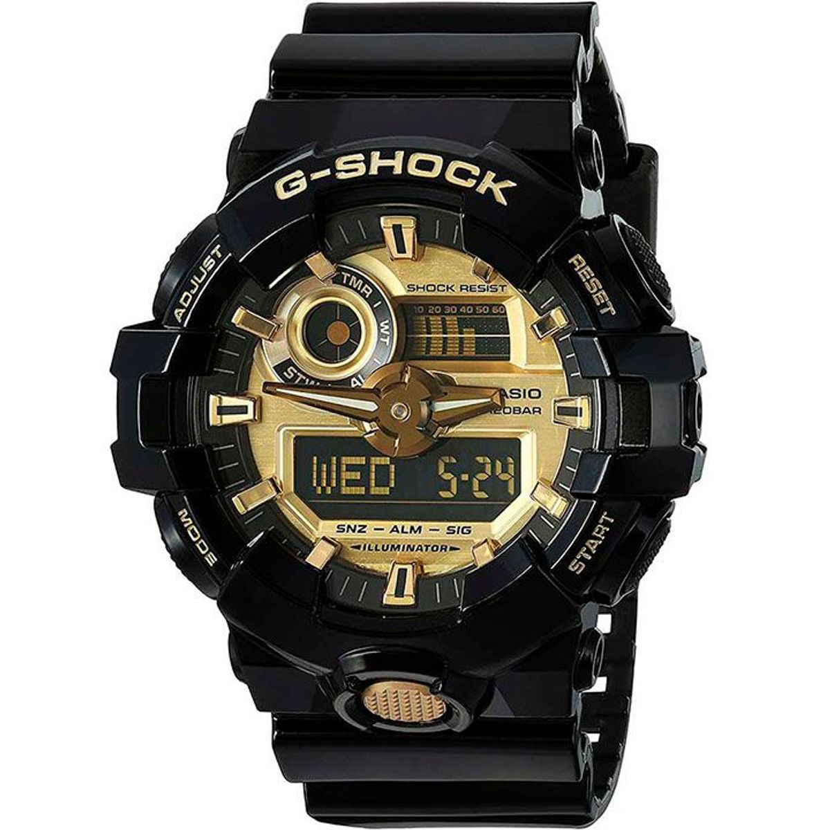 CASIO - Reloj Casio G-Shock GA-710GB-1A