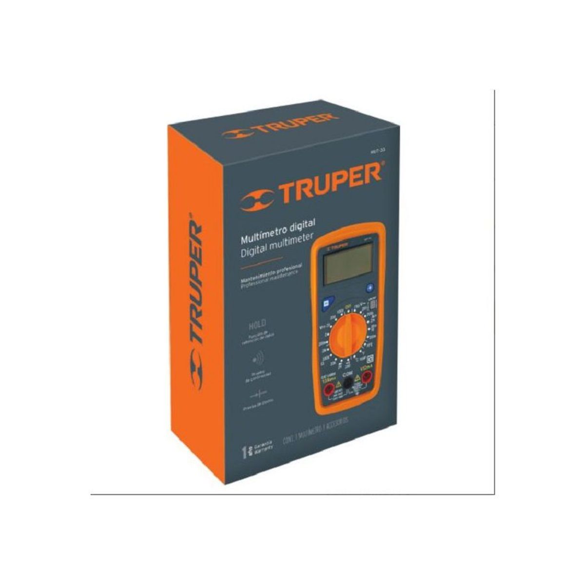 TRUPER - Multímetro Digital Truper - Mut-33