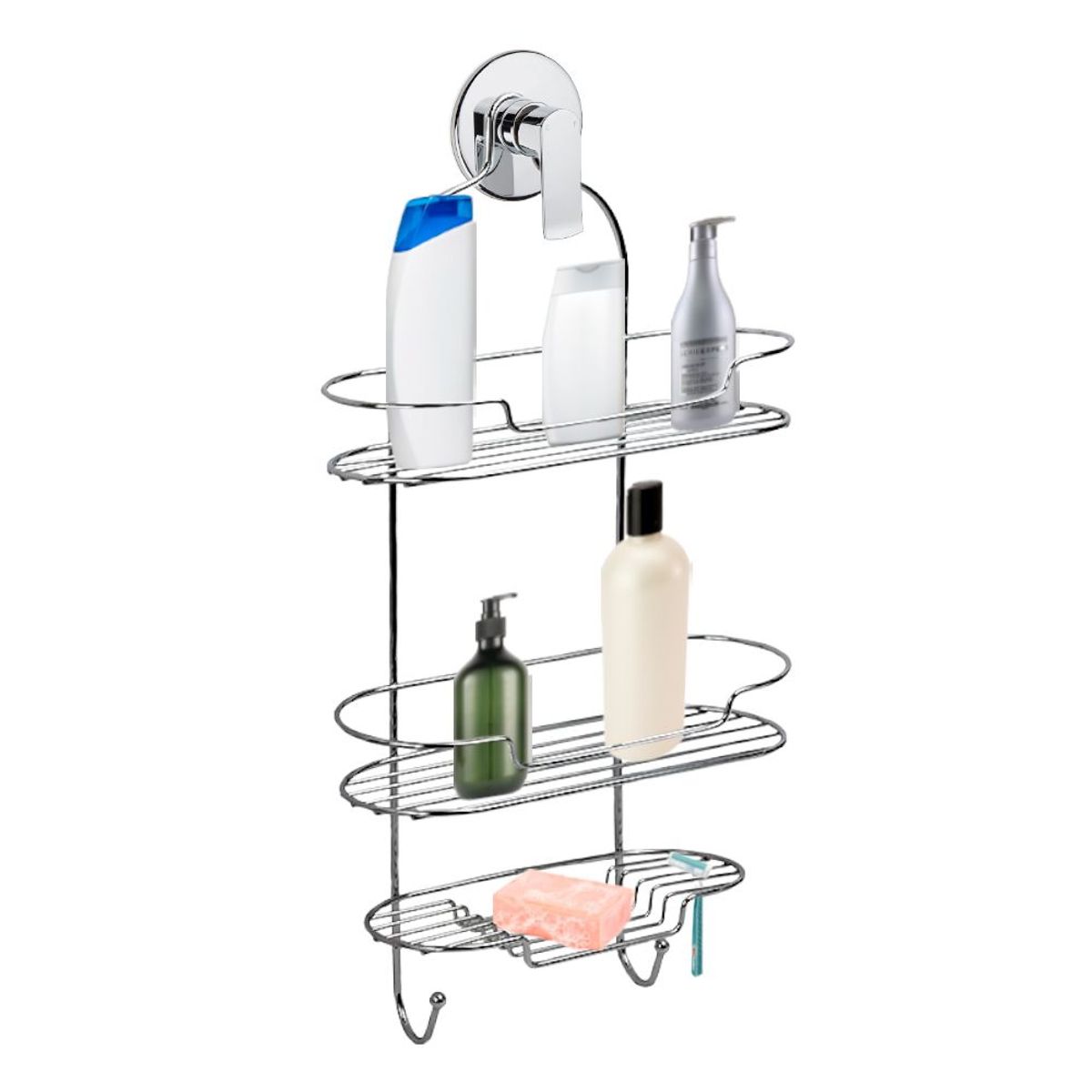 GENERICO - Organizador Estante Colgante para Ducha Baño