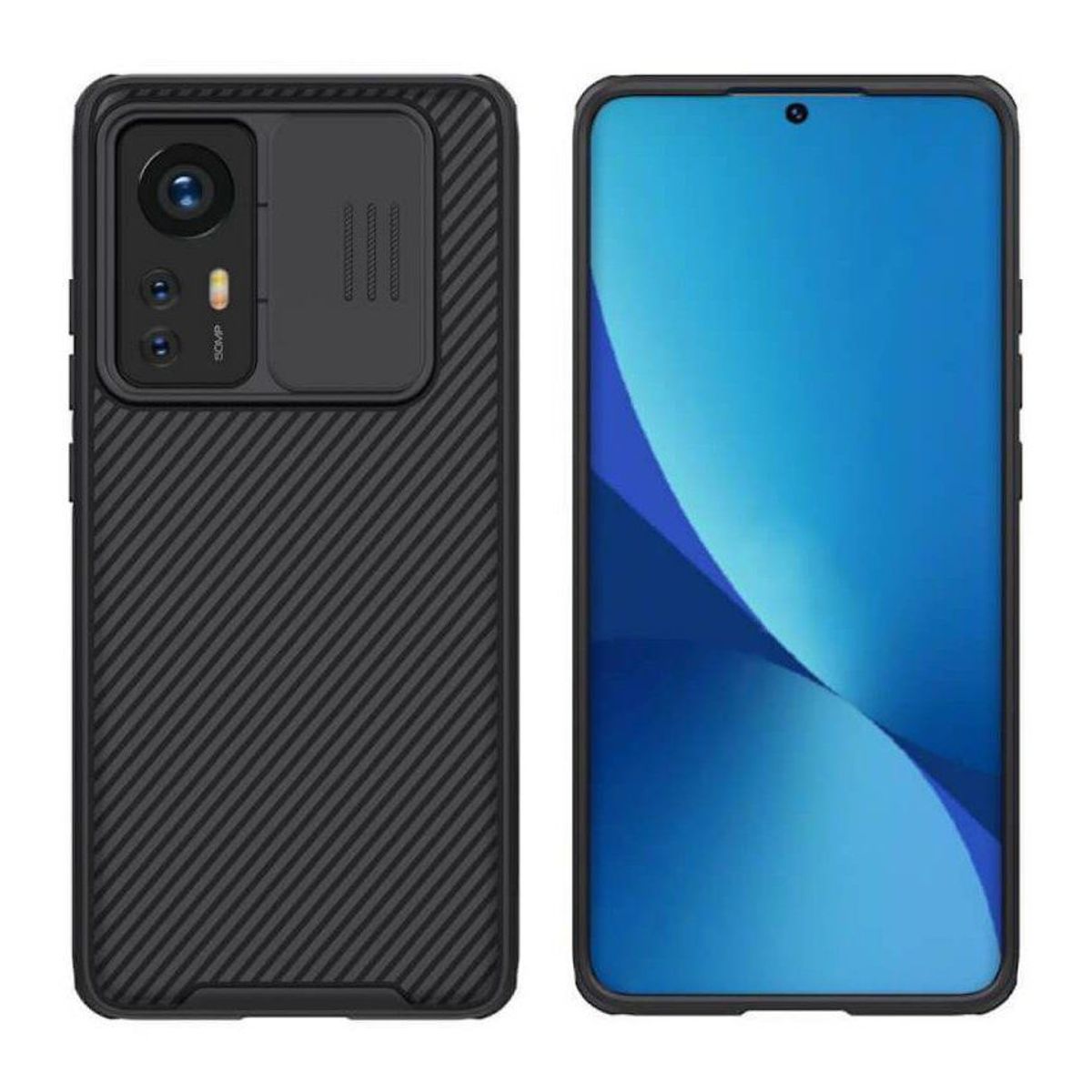 NILLKIN - Case nillkin camshield para xiaomi mi 12 new - negro