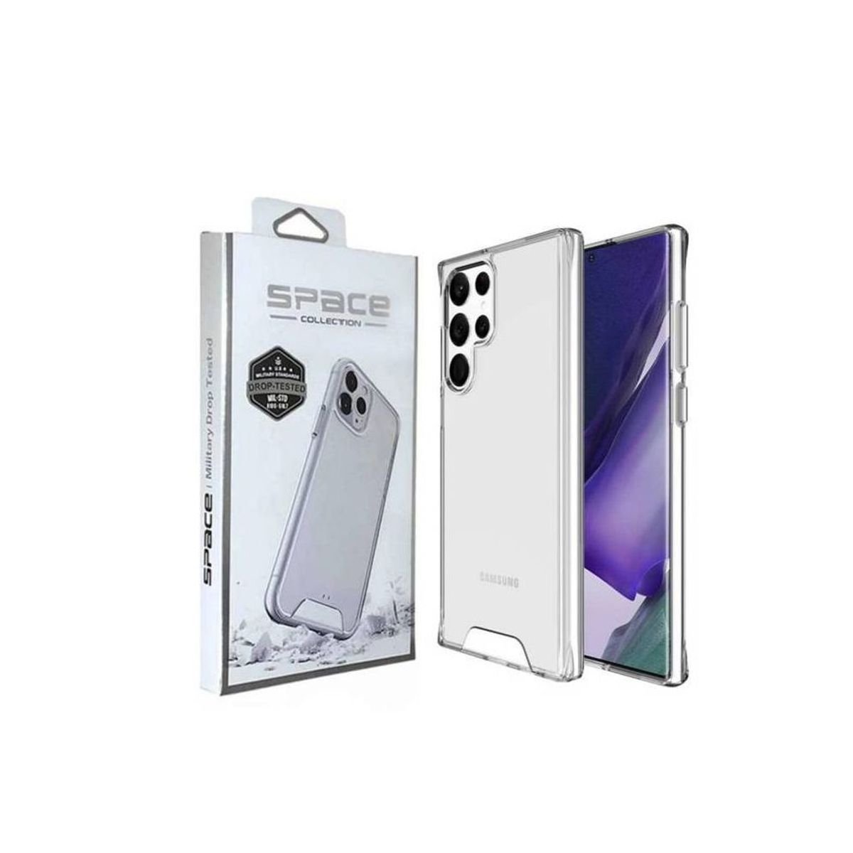 SPACE - Case Space Anticaida Samsung Galaxy S23 Ultra Transparente