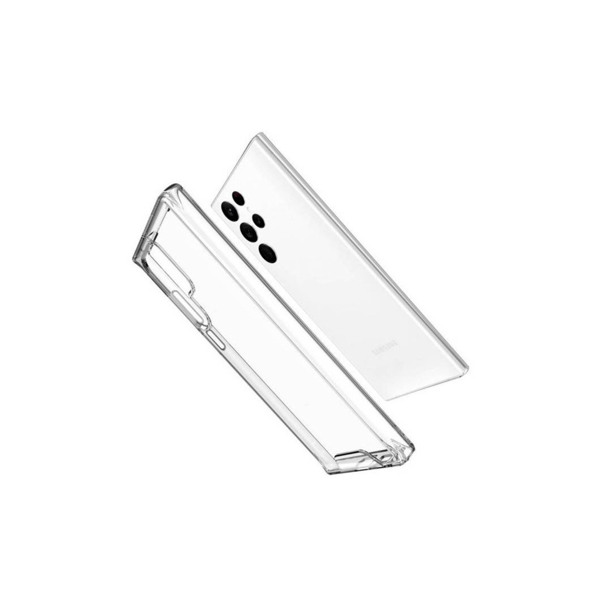 SPACE - Case Space Anticaida Samsung Galaxy S23 Ultra Transparente