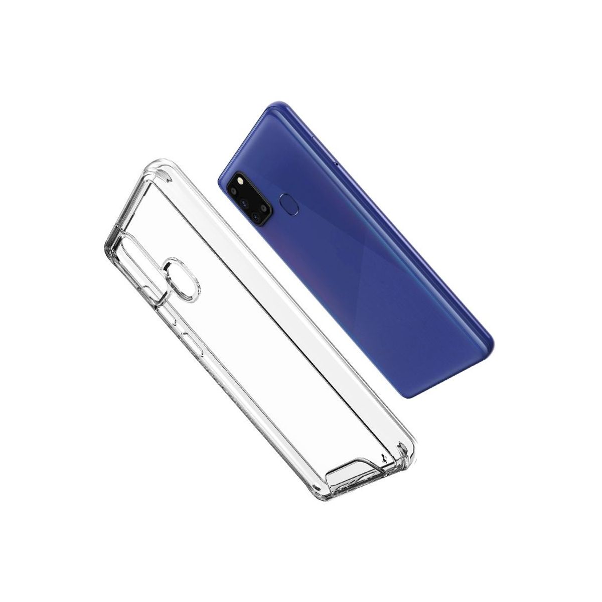 SPACE - Case Space Anticaida Samsung A21s Transparente