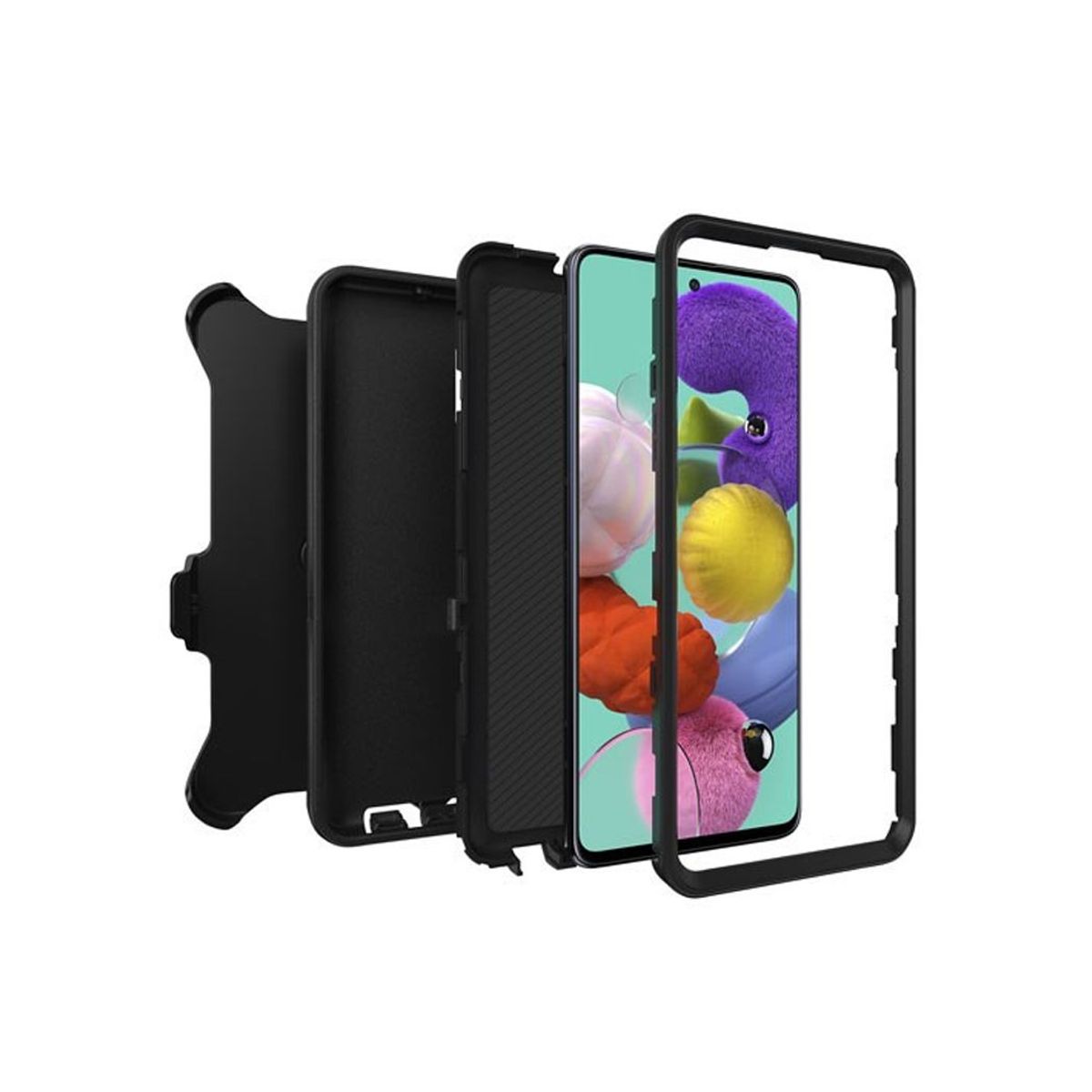 OTTERBOX - Case Protector Otterbox Defender Samsung A51 Negro