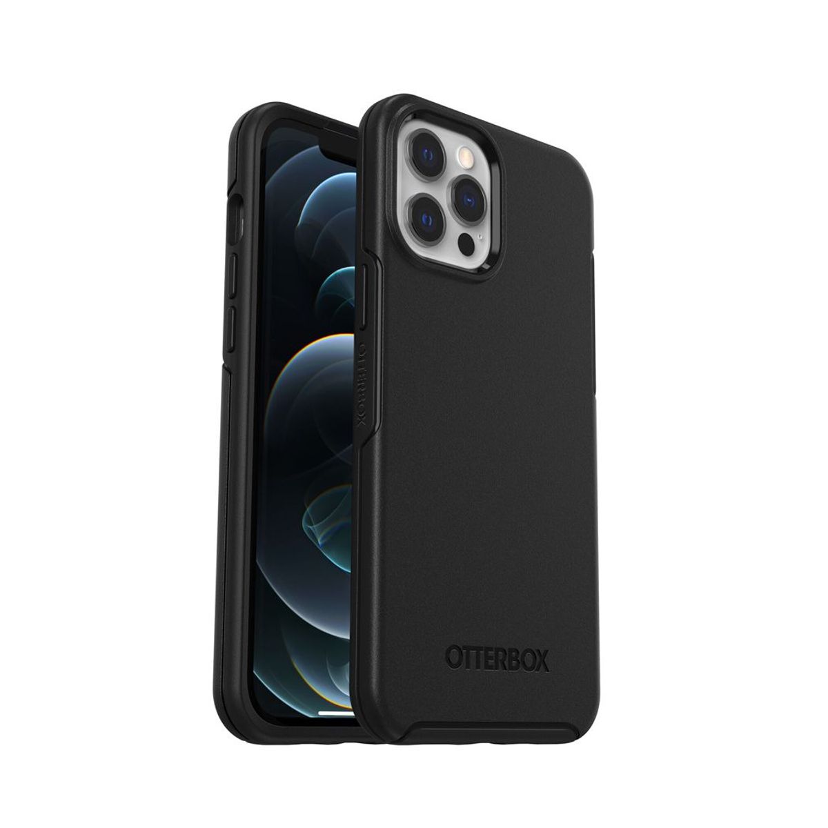 OTTERBOX - Funda Protectora Otterbox Symmetry iPhone 12 Pro Max Negro