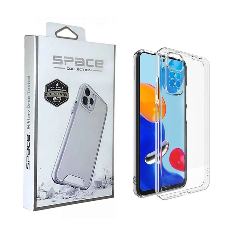 SPACE - Case Space Anticaida Xiaomi Note 11 Pro 4G Transparente