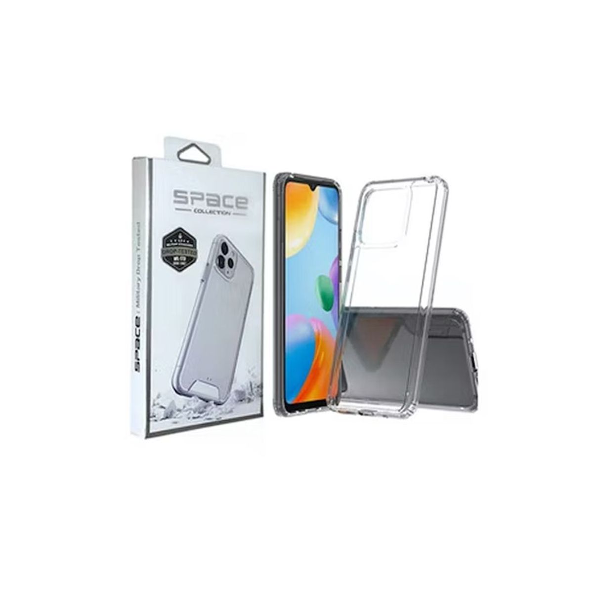 SPACE - Case Space Anticaida Xiaomi 12 Pro 5G Transparente