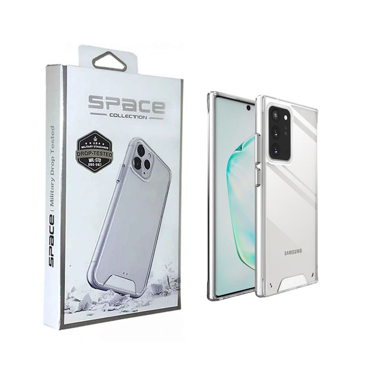 SPACE - Case Space Anticaida Samsung A72 Transparente