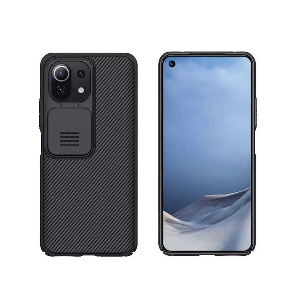 NILLKIN - Case Nillkin Xiaomi Mi 11 Lite Camshield Funda Híbrida