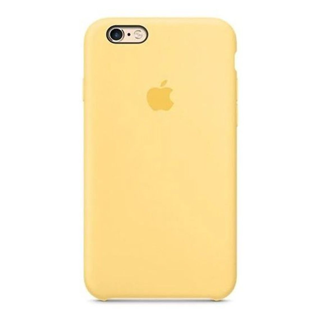 GENERICO - Funda Silicone Case Iphone 6/6s - Amarillo