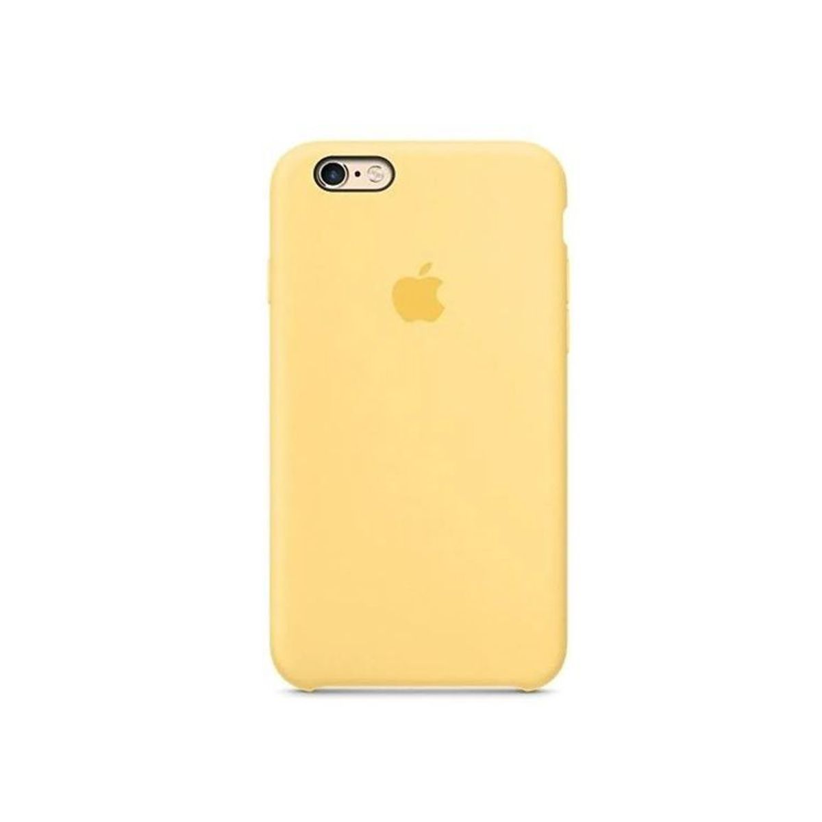 GENERICO - Funda Silicone Case Iphone 6/6s - Amarillo