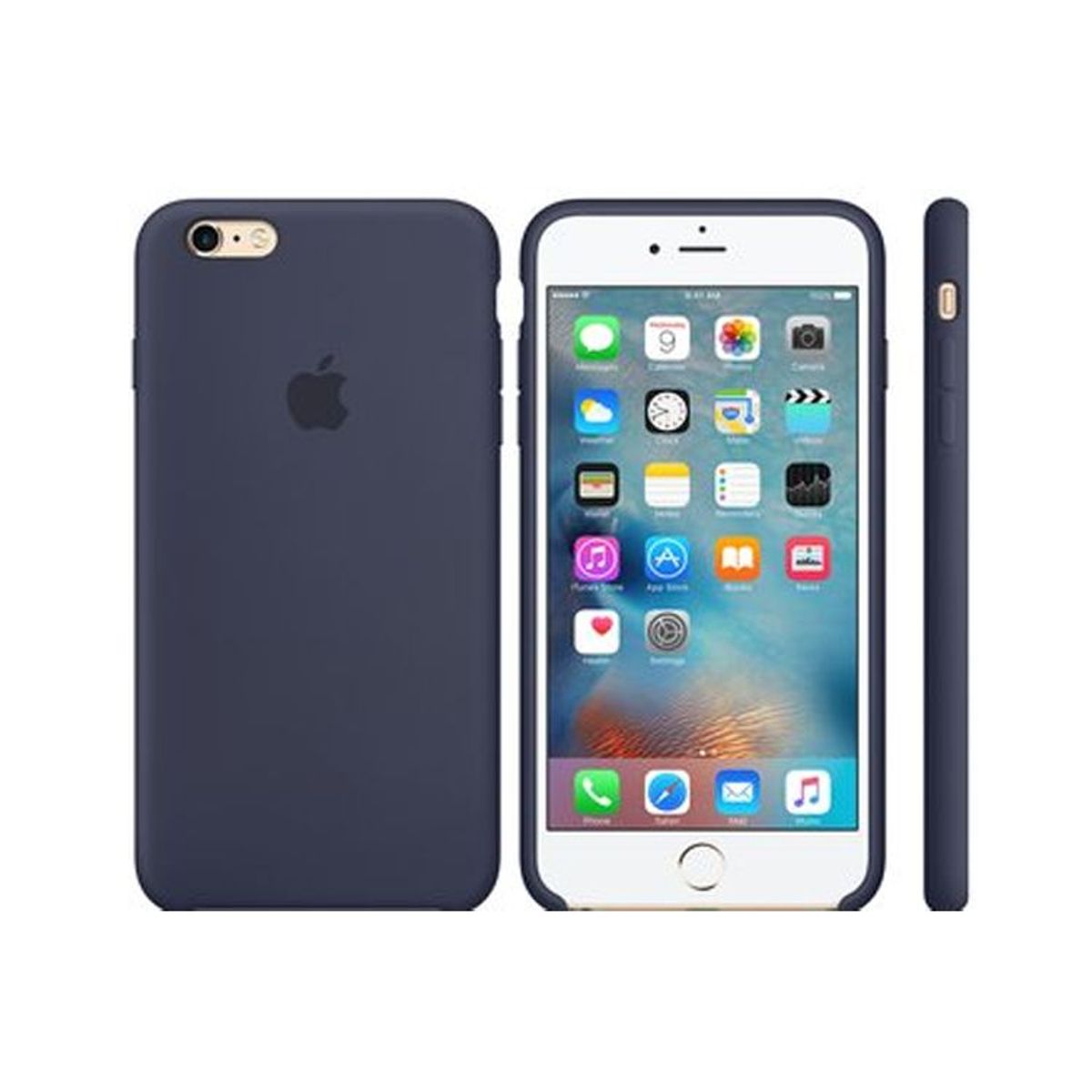 GENERICO - Funda Silicone Case Iphone 7/8 Plus - Azul