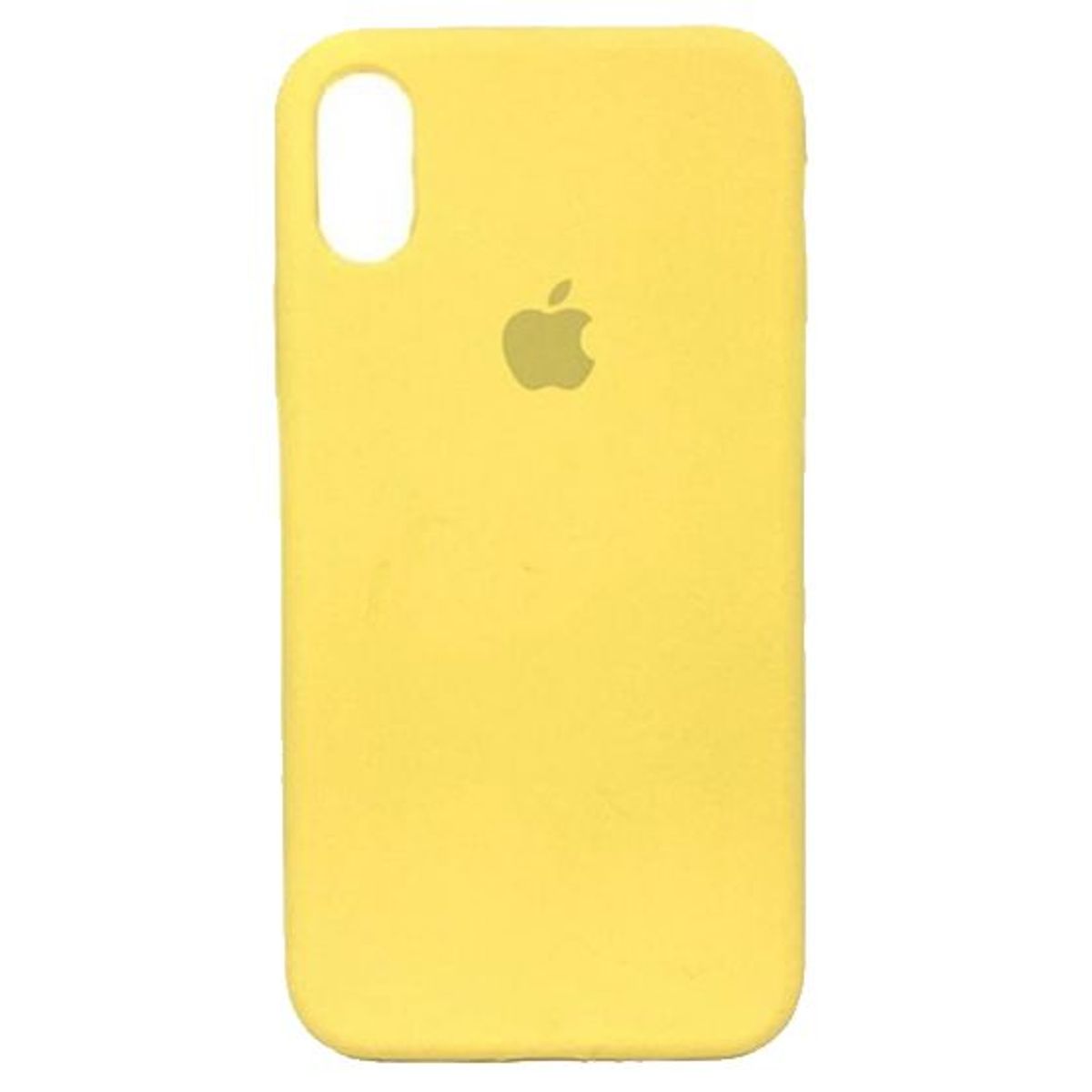 GENERICO - Funda Silicone Case Iphone Xs Max - Amarillo