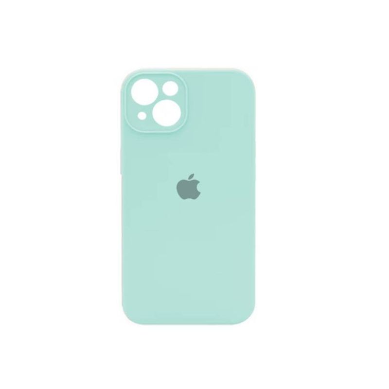 GENERICO - Silicone Case Con P/Cámara Iphone 13 - Turquesa