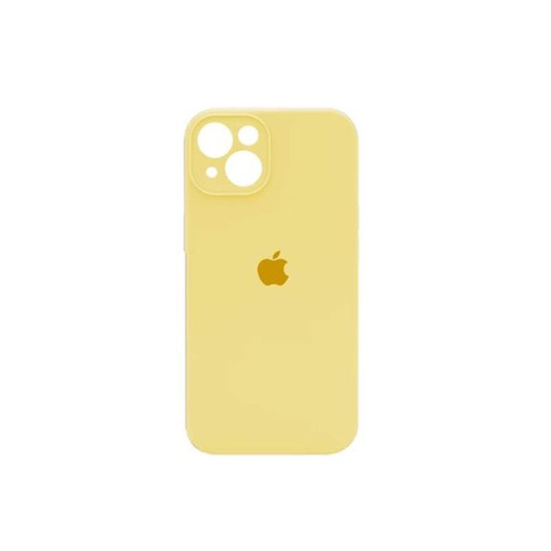 GENERICO - Silicone Case Con P/Cámara Iphone 13 - Amarillo