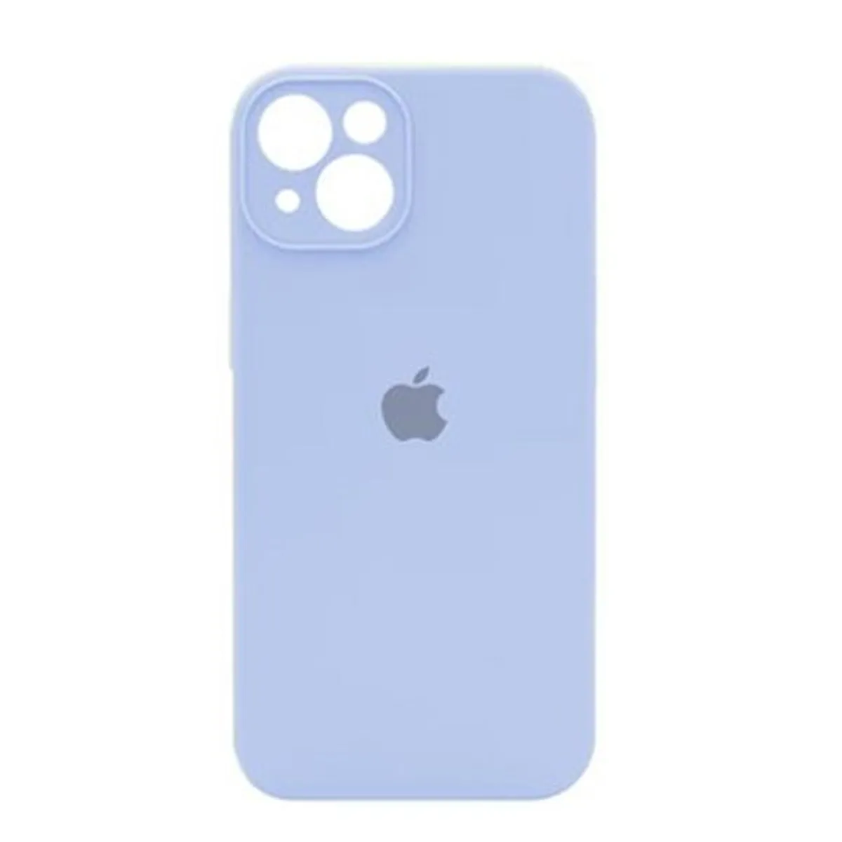 GENERICO - Silicone Case Con P/Cámara Iphone 13 - Celeste Bebe